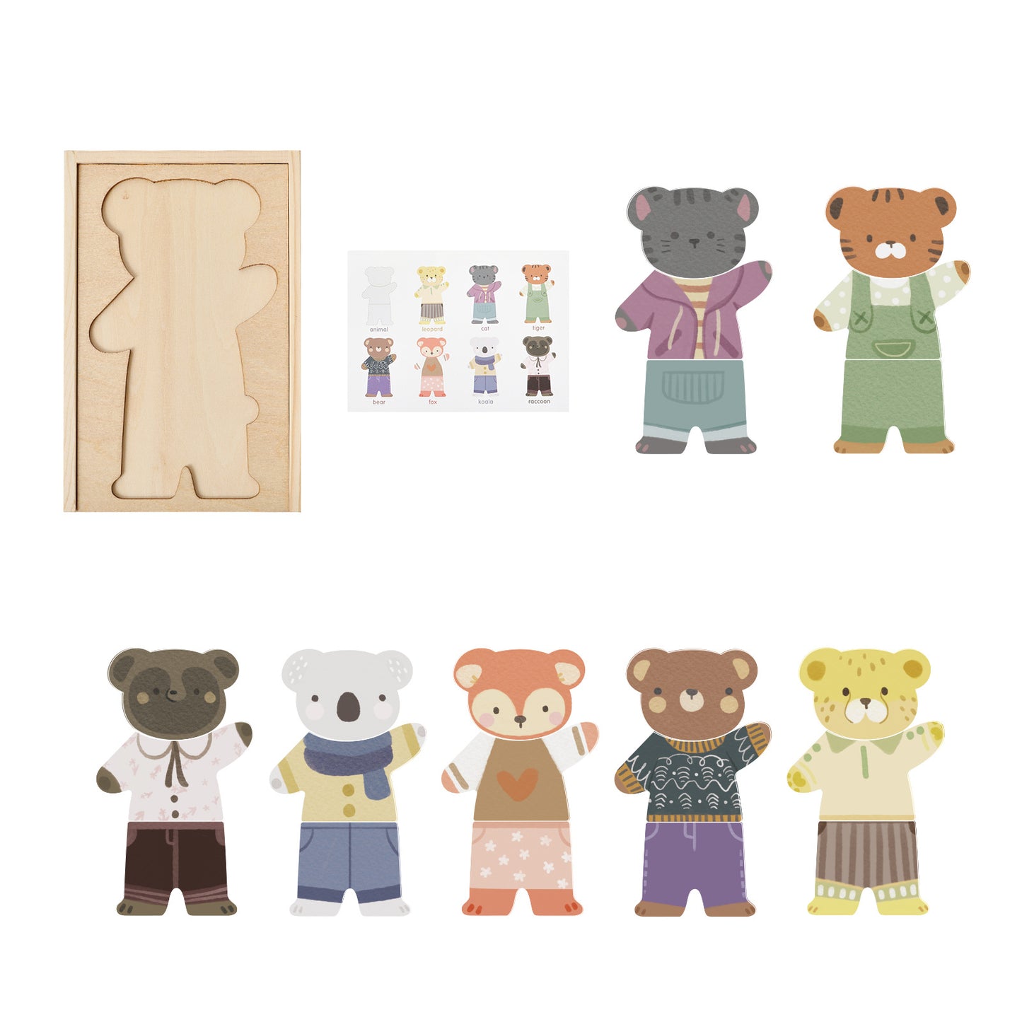 WOODEN PUZZLE (DRESS UP)