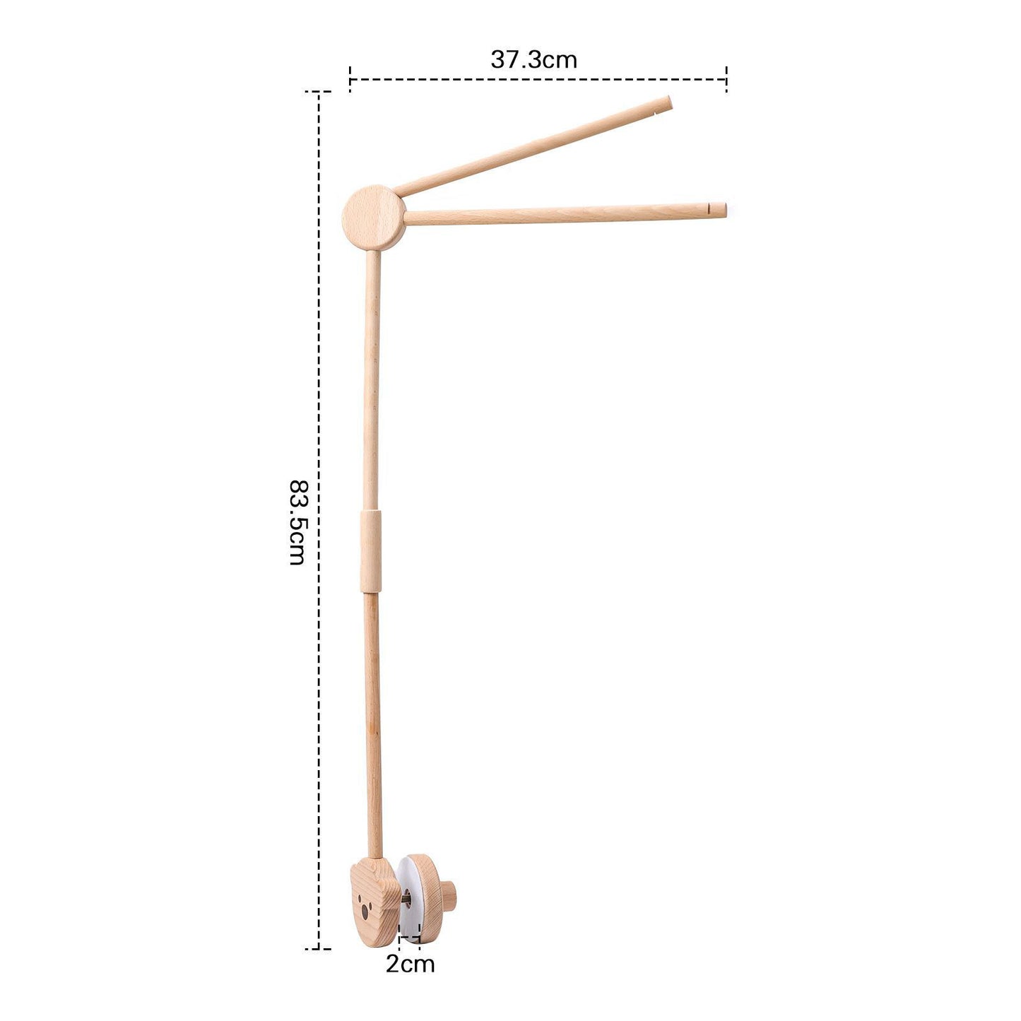 COLGADOR MÓVIL BEBÉ (MADERA)