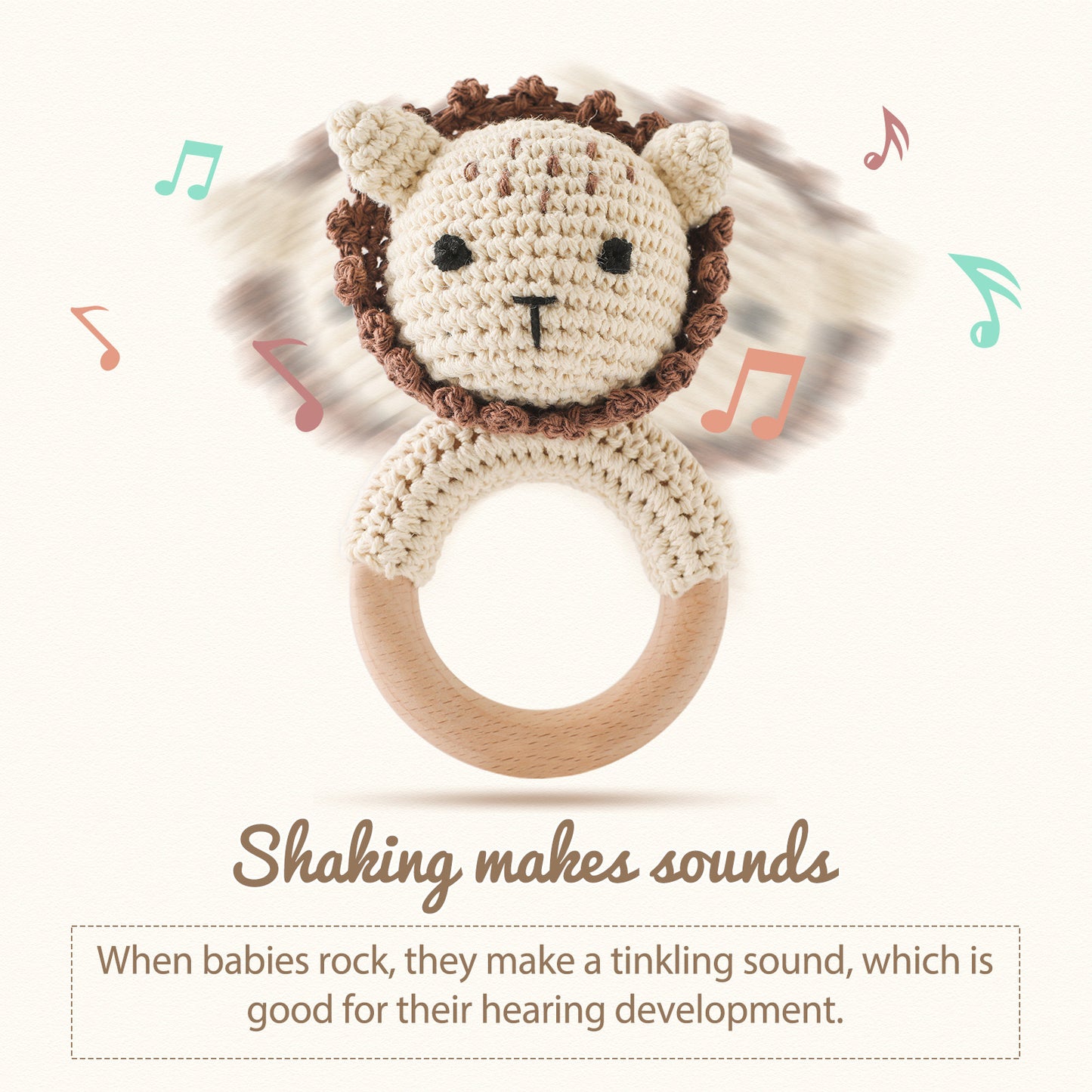 BABY RATTLE TOYS (ANIMAL)