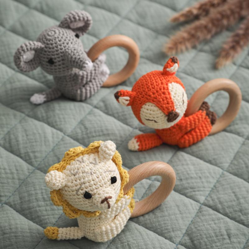 BABY RATTLE TOYS (CROCHET)