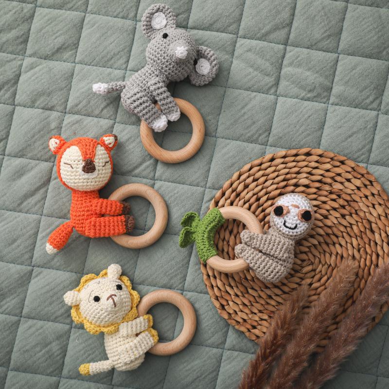 BABY RATTLE TOYS (CROCHET)