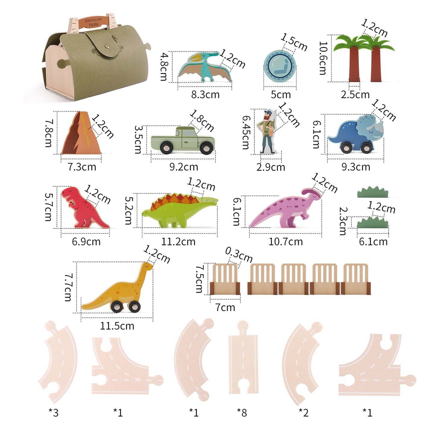 DINOSAUR TRACK TOY