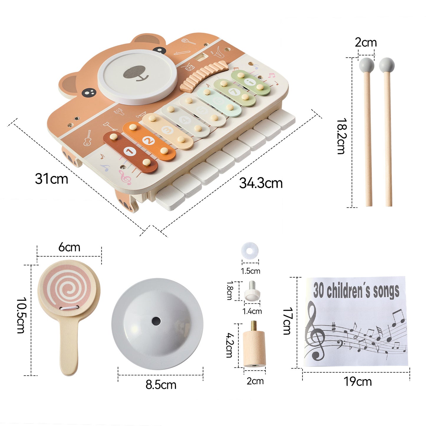 INSTRUMNET TOY (BEAR)