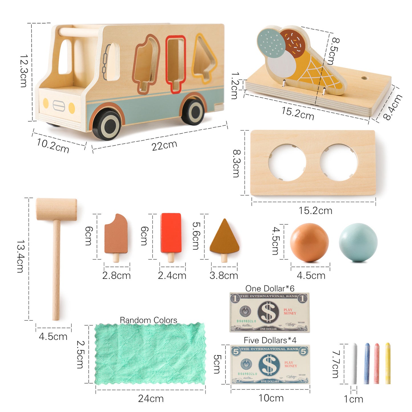 MATCHING BLOCK (ICE CREAM)