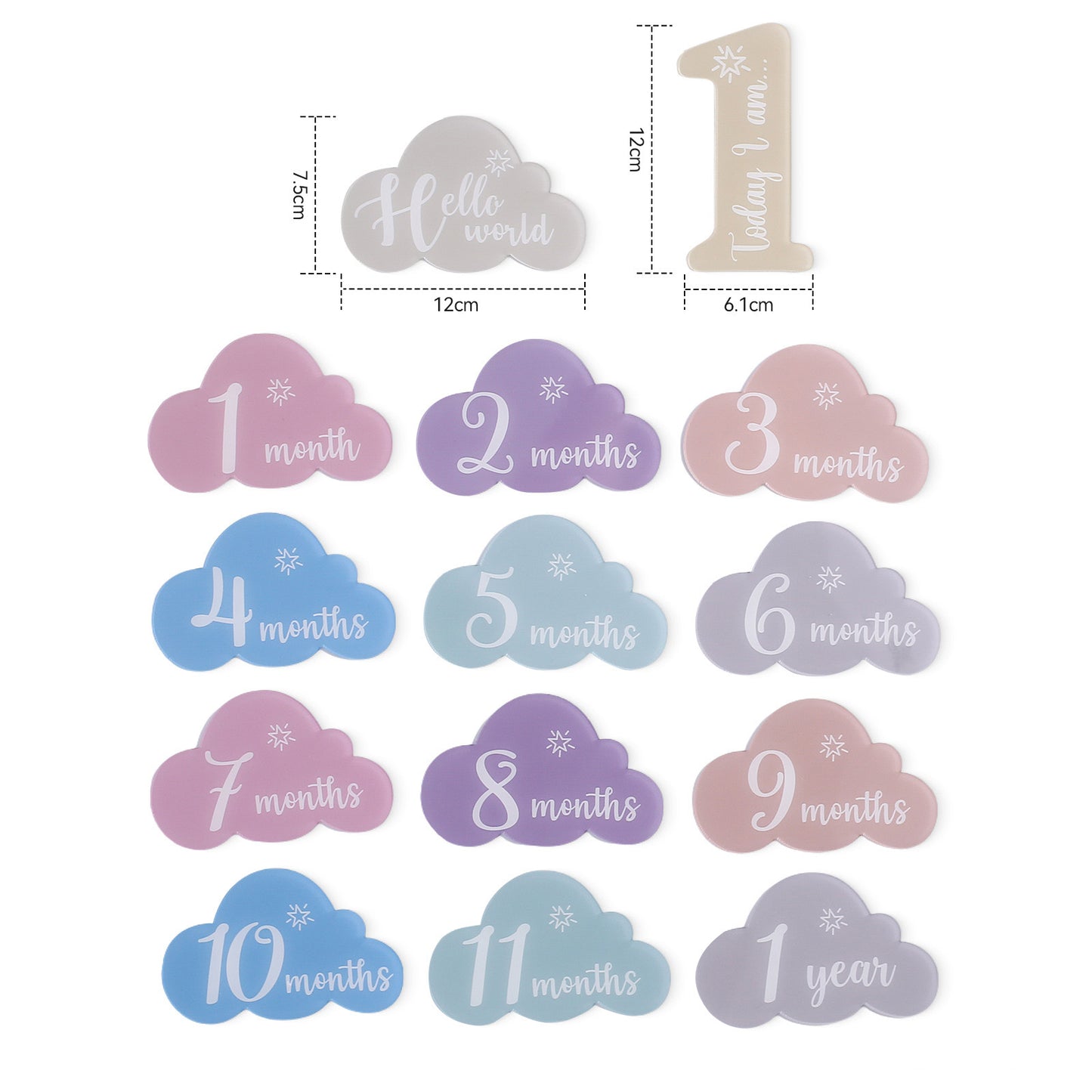 MILESTONE CARDS (BUTTERFLY)