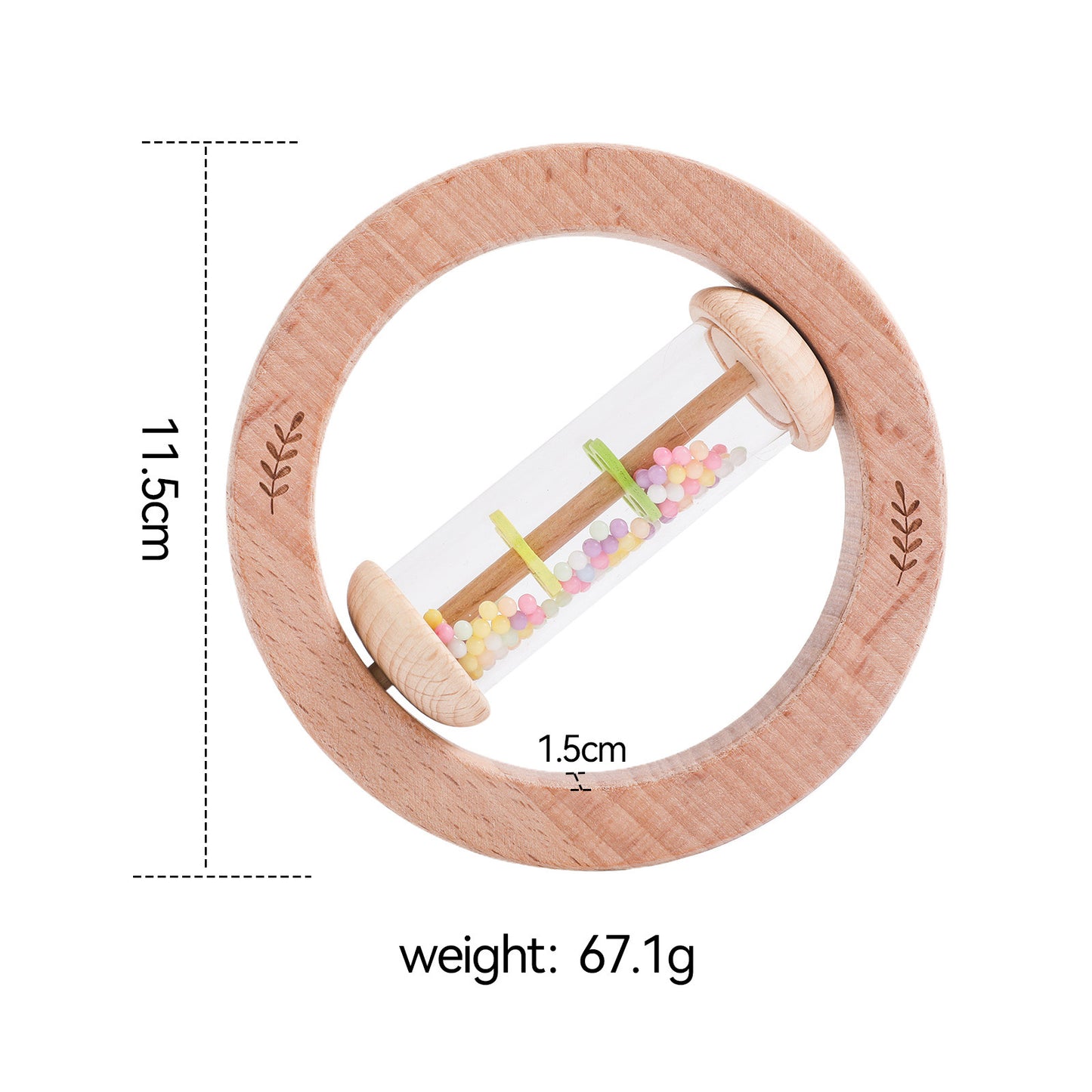 BABY RATTLE (ROUND)