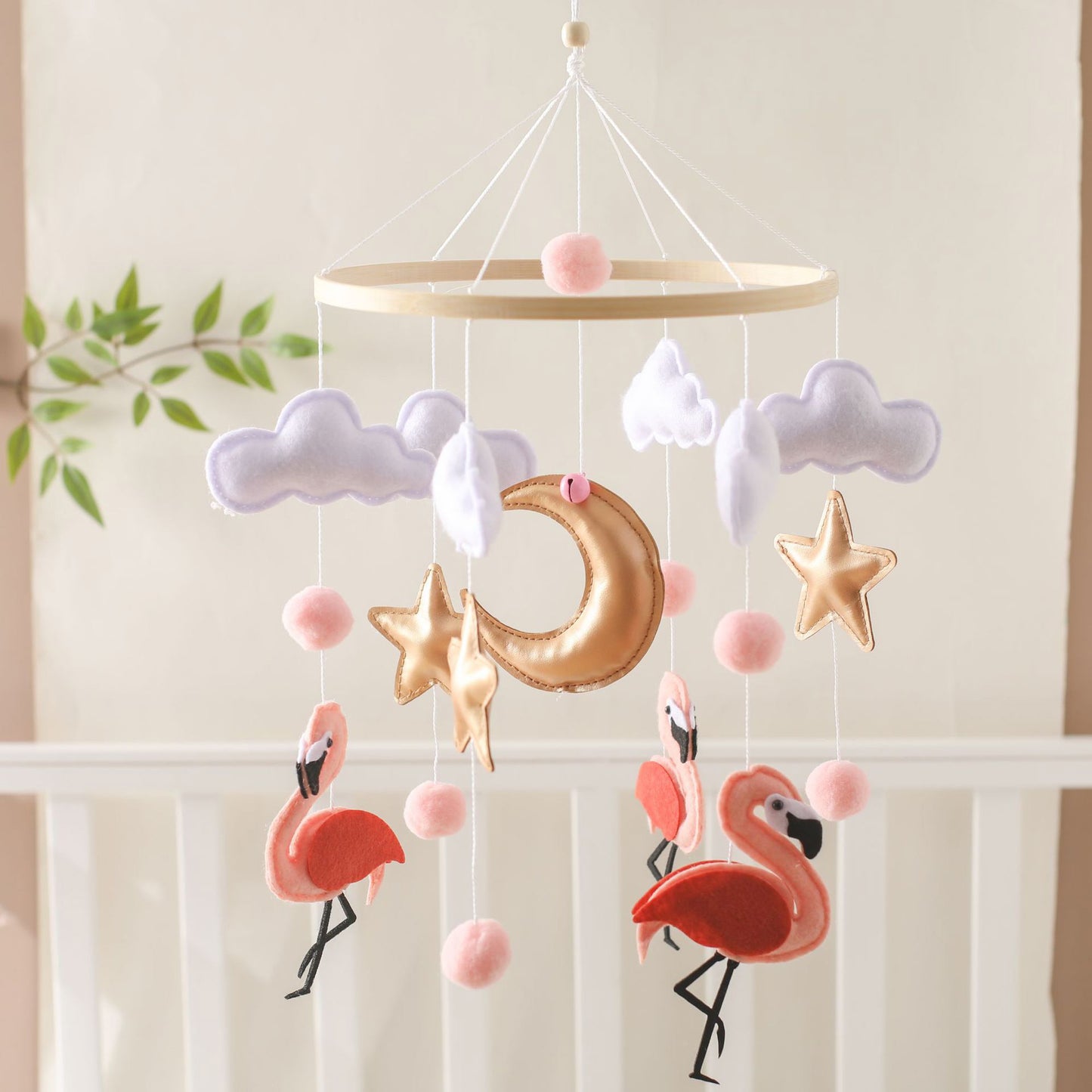 BABY MOBILE (FLAMINGO)