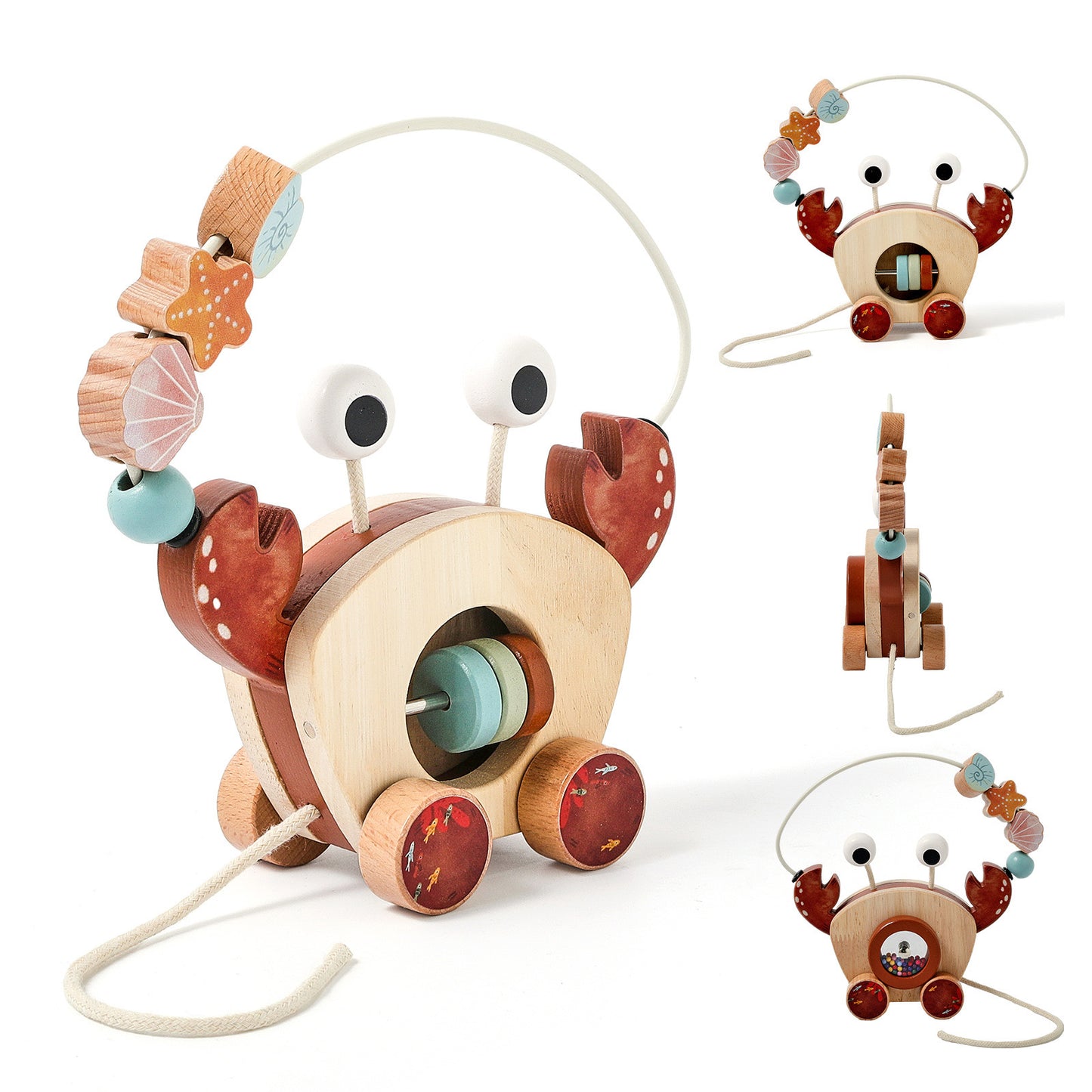 BEADS PULL CAR (CARD)