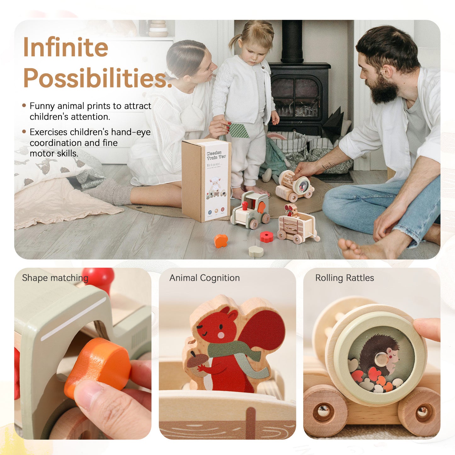 WOODEN TOY (TRAIN)