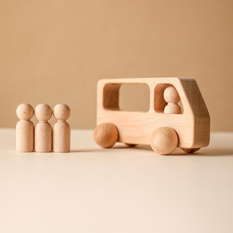 WOODEN TOY (BUS)