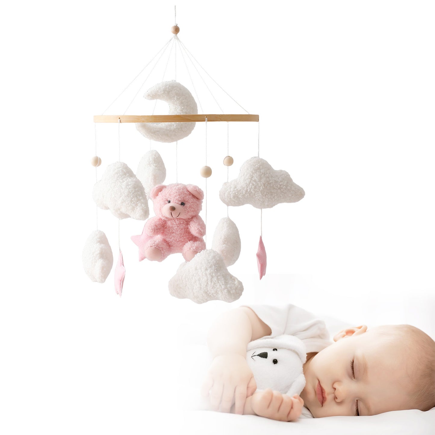 BABY MOBILE (TEDDY VELVET)