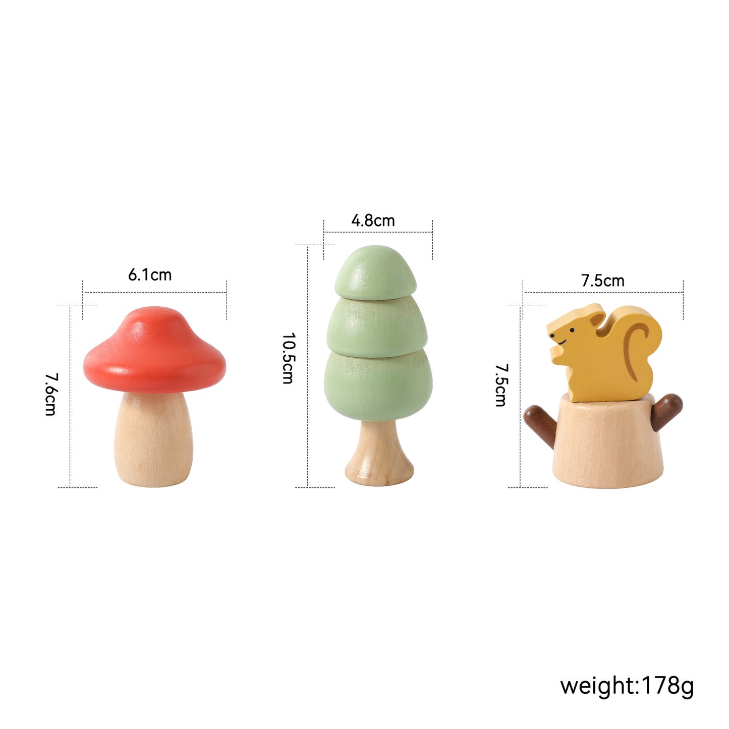 SCREW TOY (MUSHROOM)