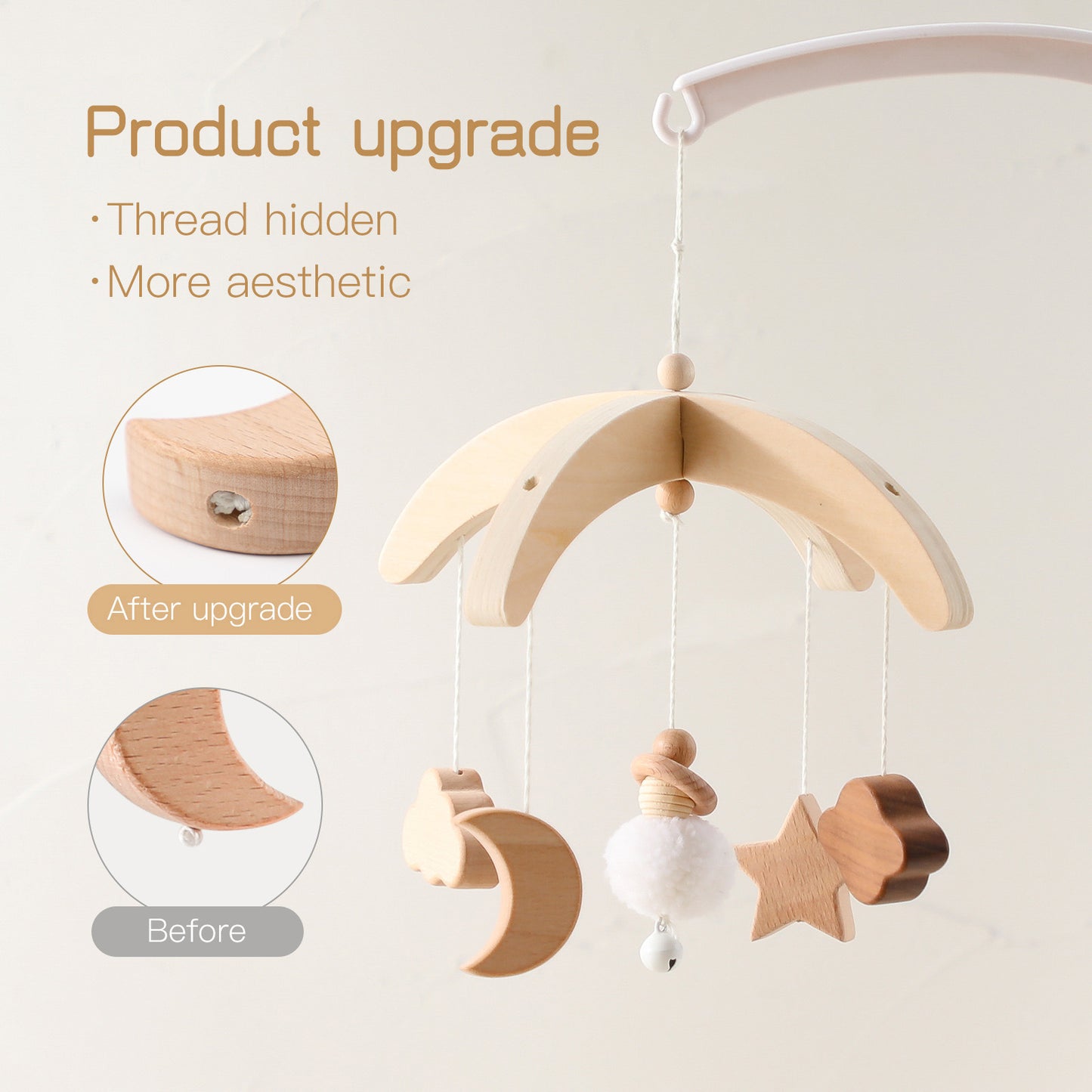 BABY MOBILE (STAR & MOON)