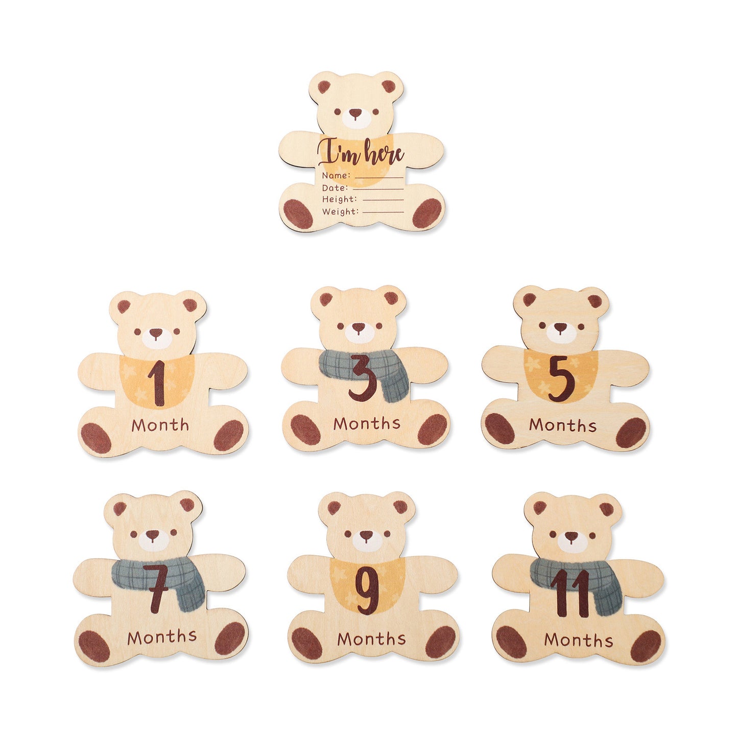 MILESTONE CARDS (BEAR)