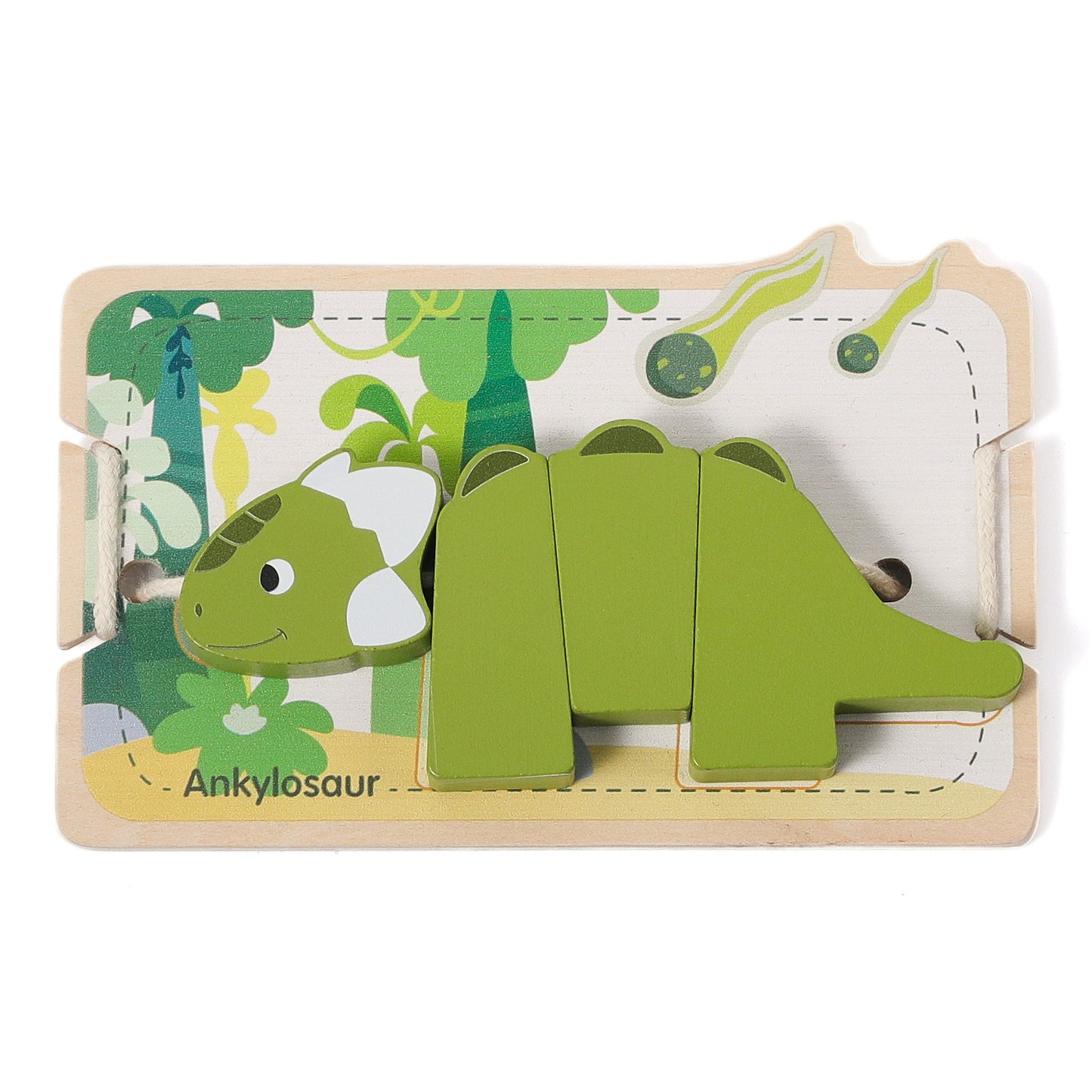 THREADING TOY (DINOSAUR)