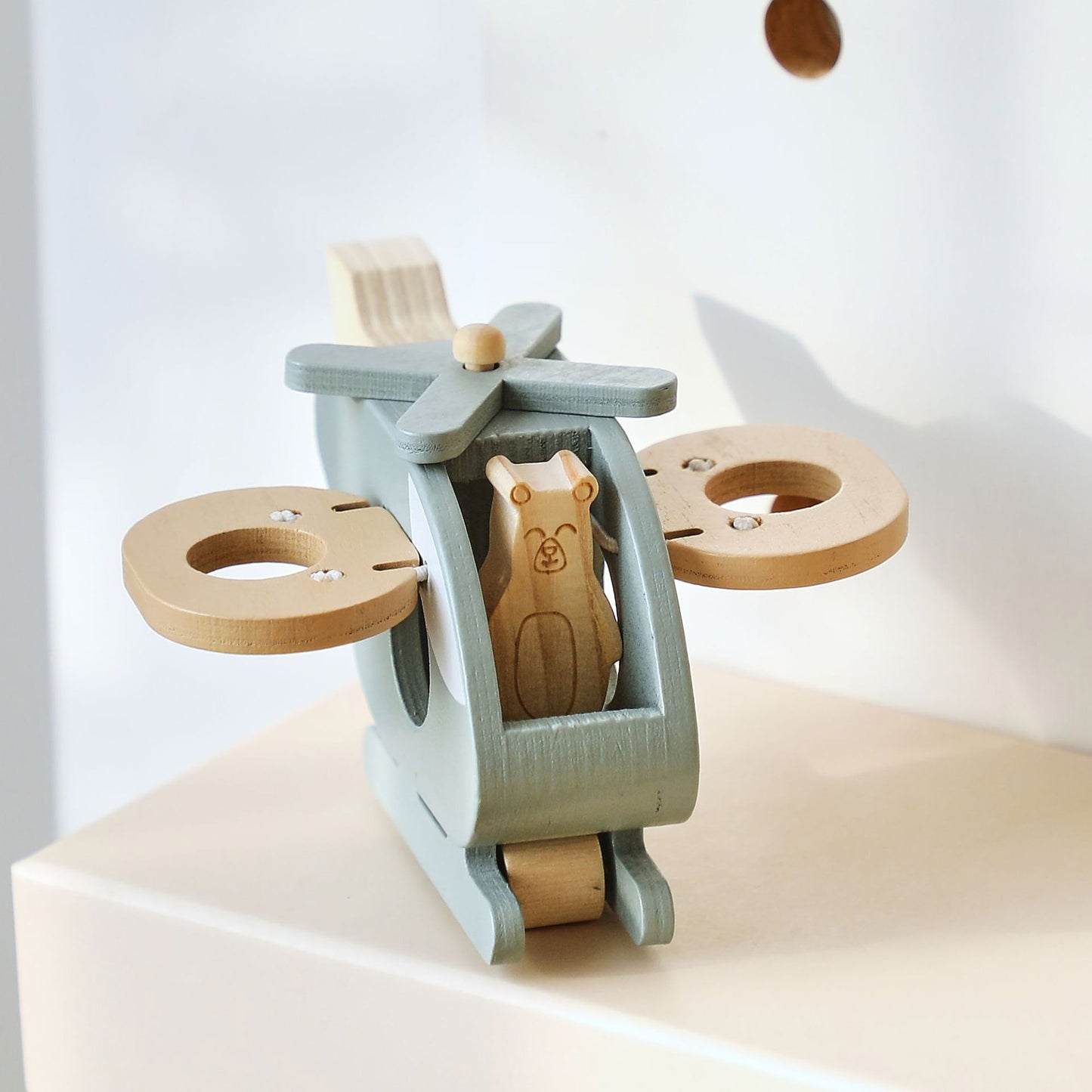 WOODEN TOY (HELICOPTER)