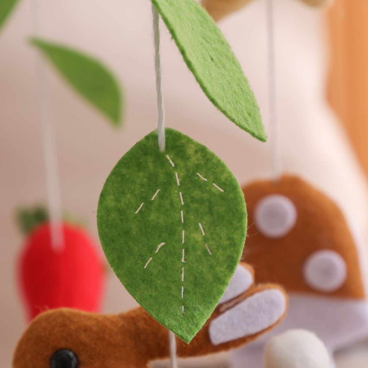 BABY MOBILE (RABBIT & MUSHROOM)