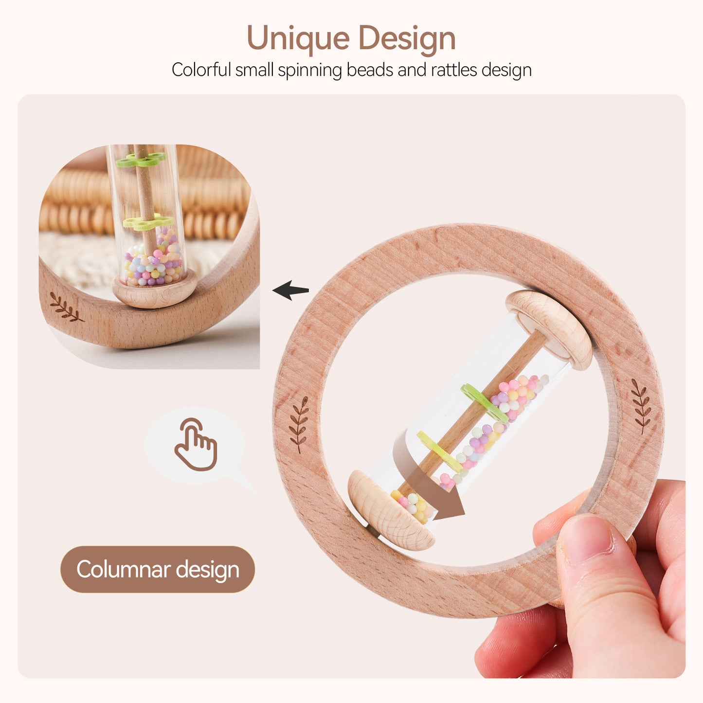 BABY RATTLE (ROUND)