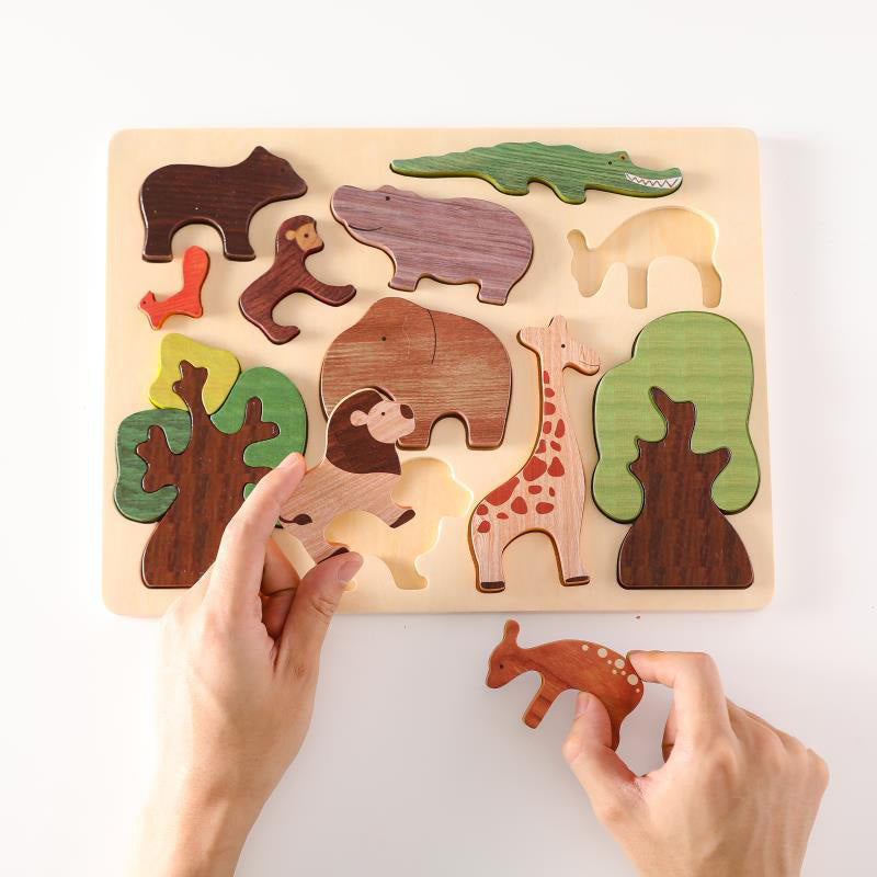 WOODEN PUZZLE (FOREST)