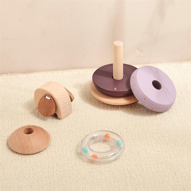 POLE STACK TOY (ELEPHANT)