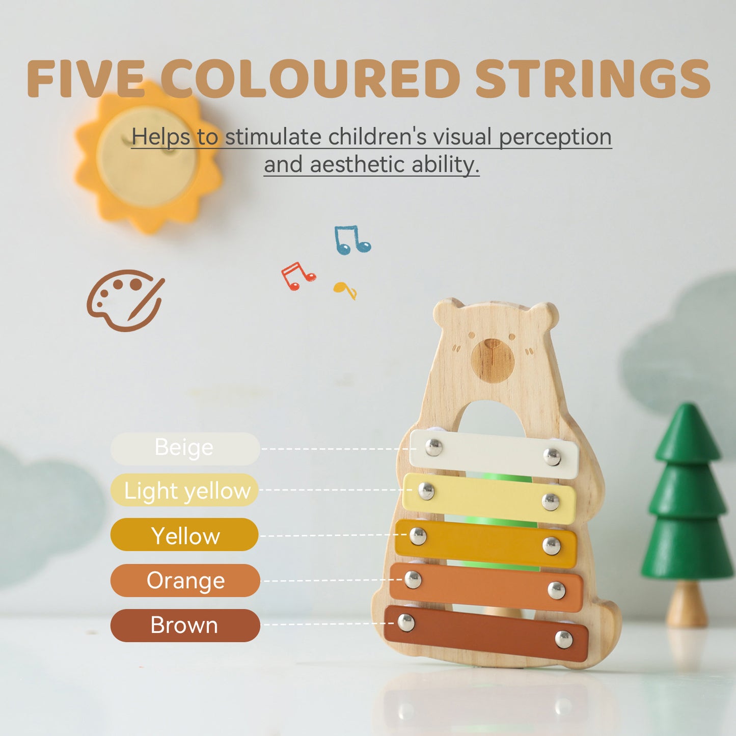 XYLOPHONE TOY (BEAR)