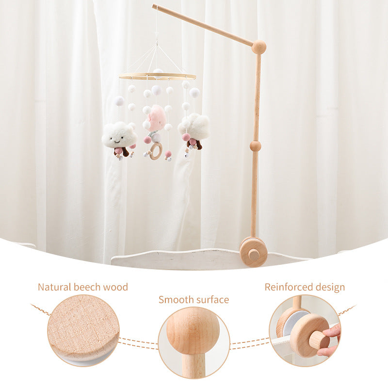 COLGADOR MÓVIL BEBÉ (MADERA)