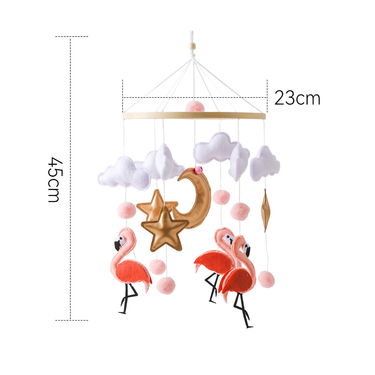 BABY MOBILE (FLAMINGO)