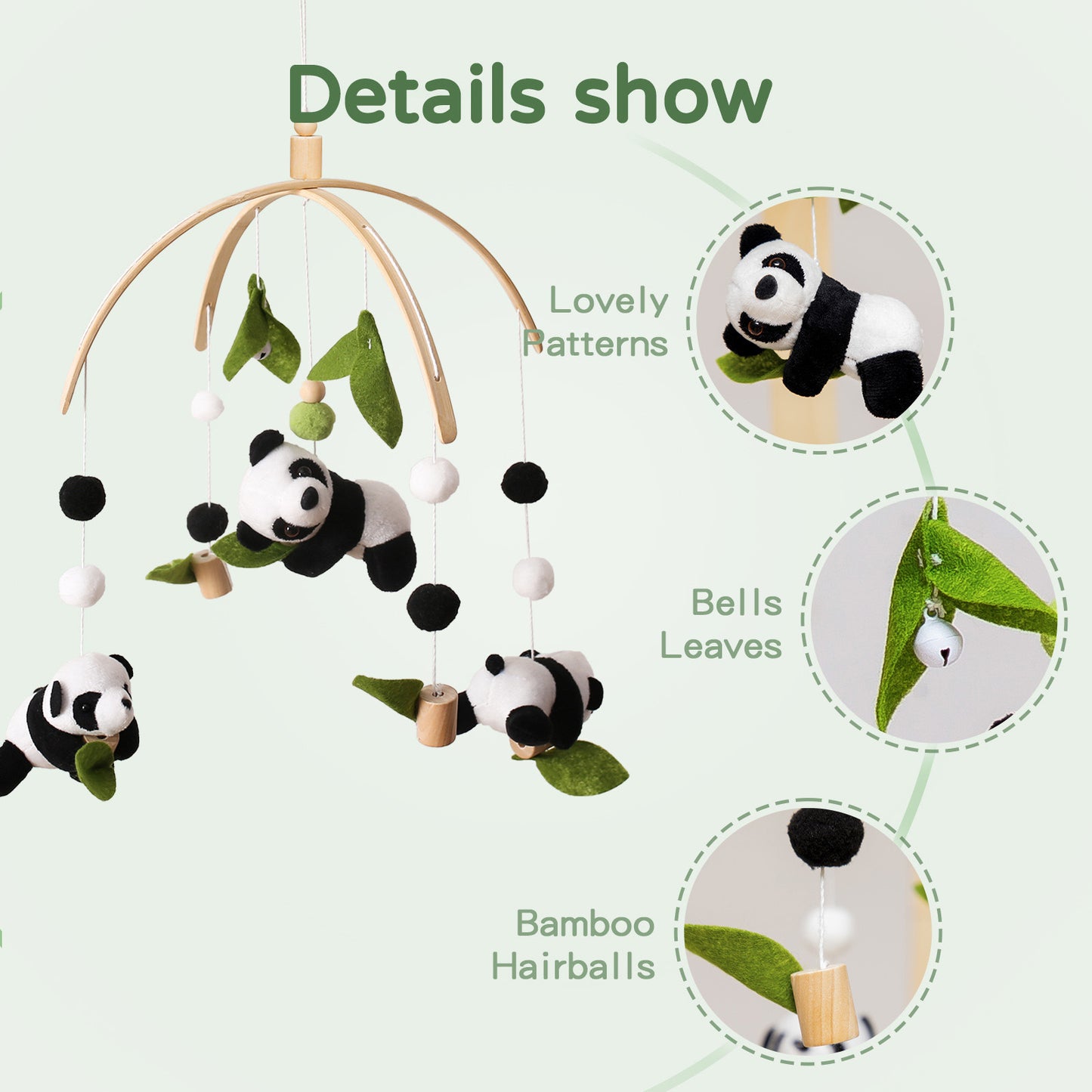 BABY MOBILE (BAMBOO PANDA)