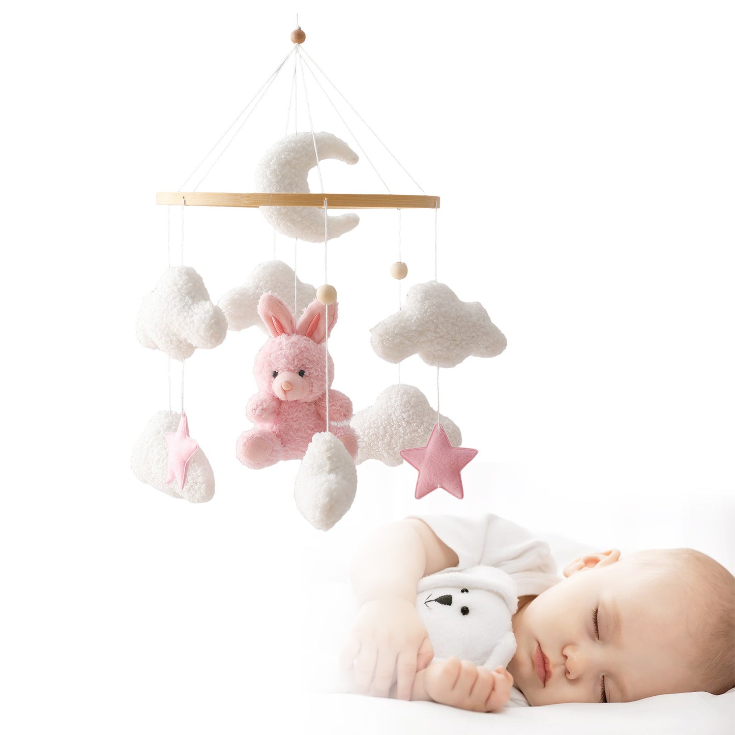BABY MOBILE (TEDDY VELVET)