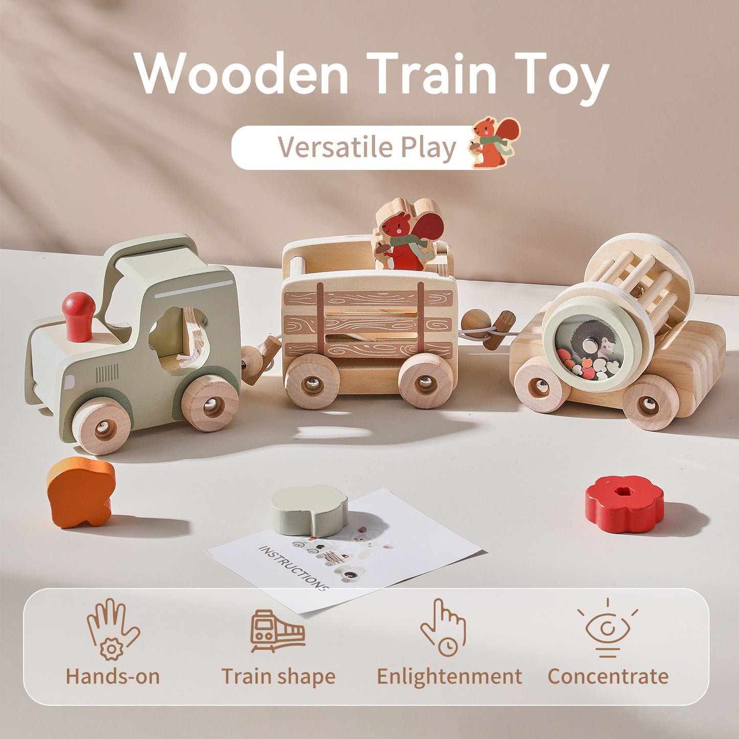 WOODEN TOY (TRAIN)