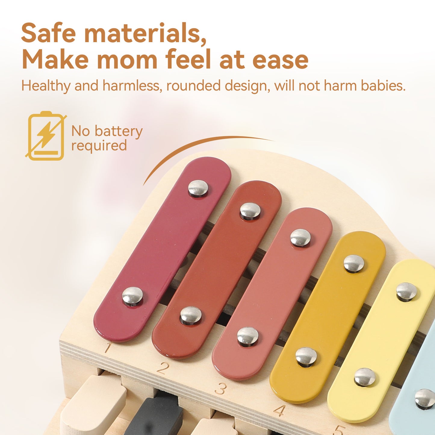 XYLOPHONE TOY (2-IN-1 )