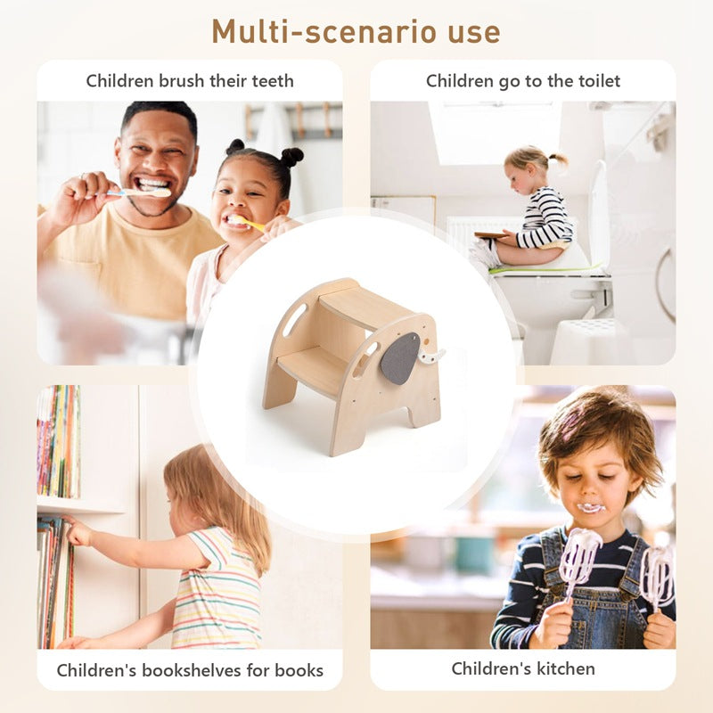 TODDLER STEP STOOL (ELEPHANT)