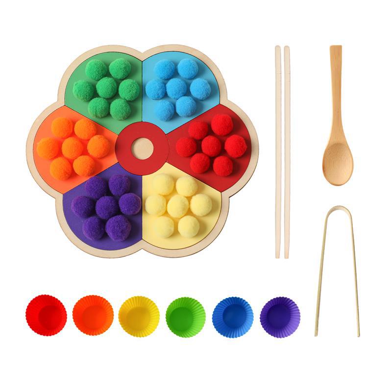BALL CLAMPING TOY (FLOWER)