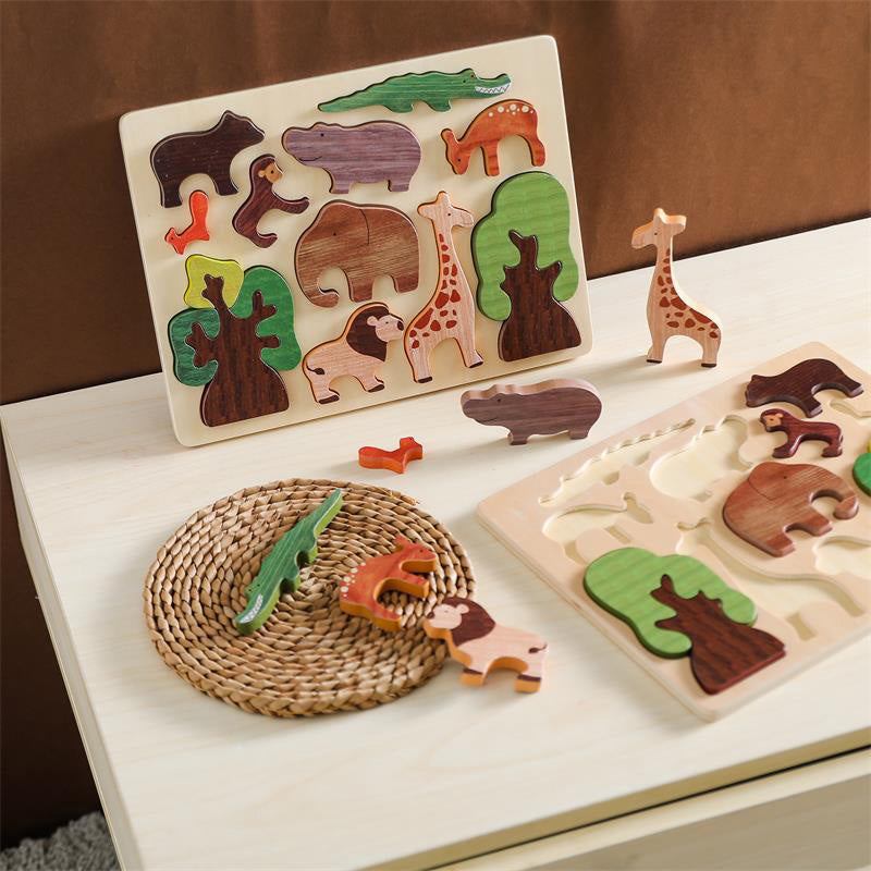 WOODEN PUZZLE (FOREST)