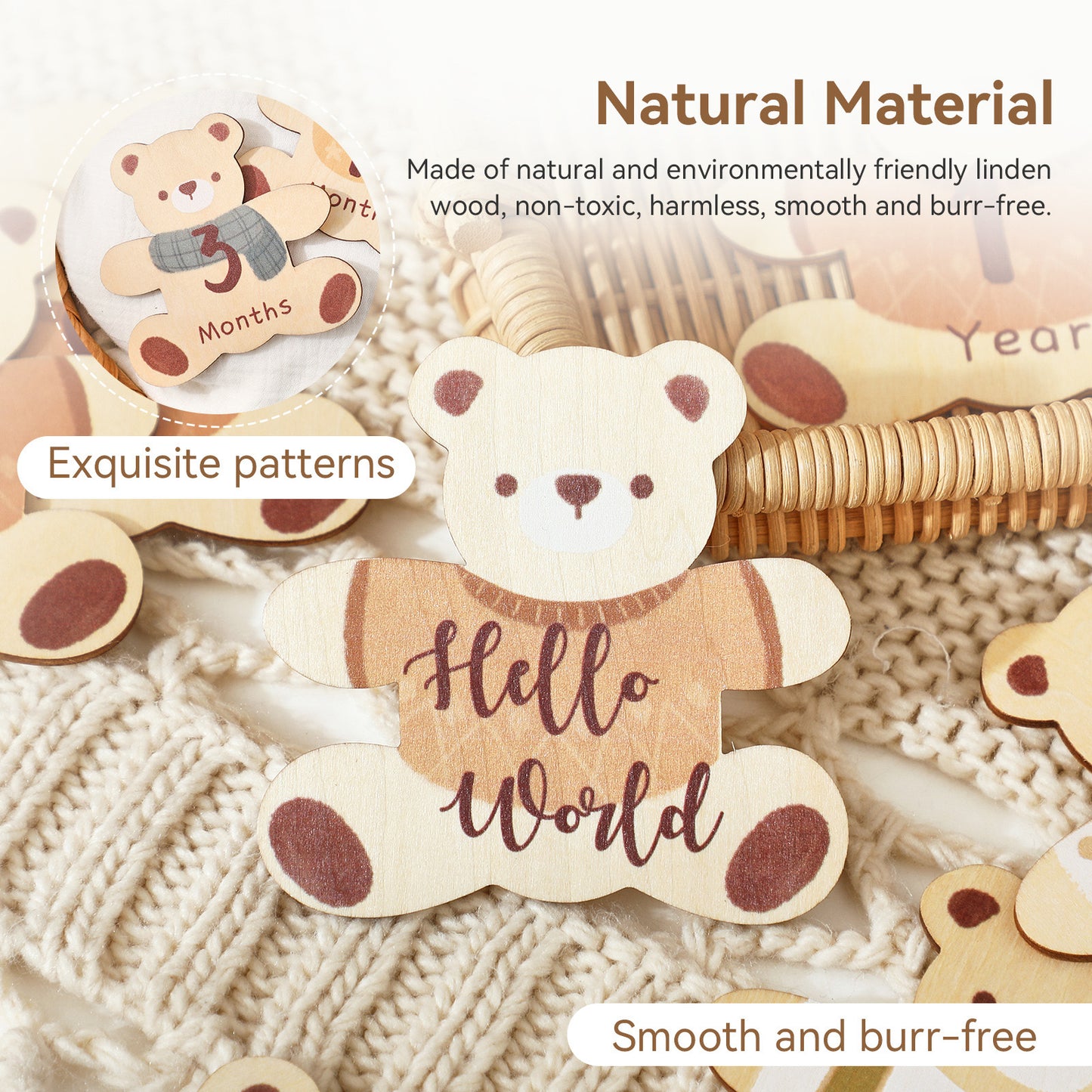 MILESTONE CARDS (BEAR)