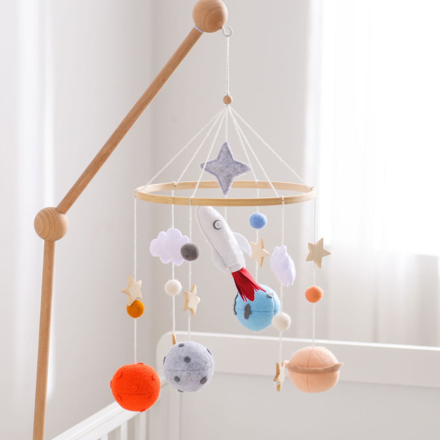 BABY MOBILE (SPACE & ROCKET)