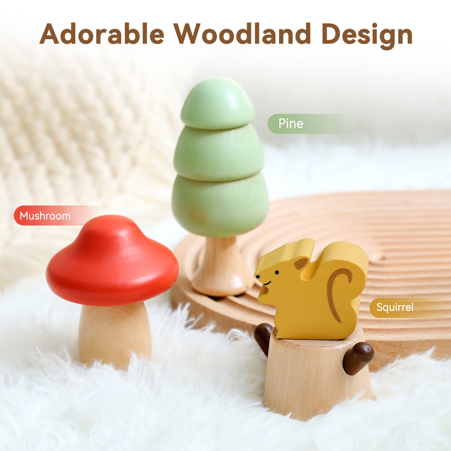 SCREW TOY (MUSHROOM)