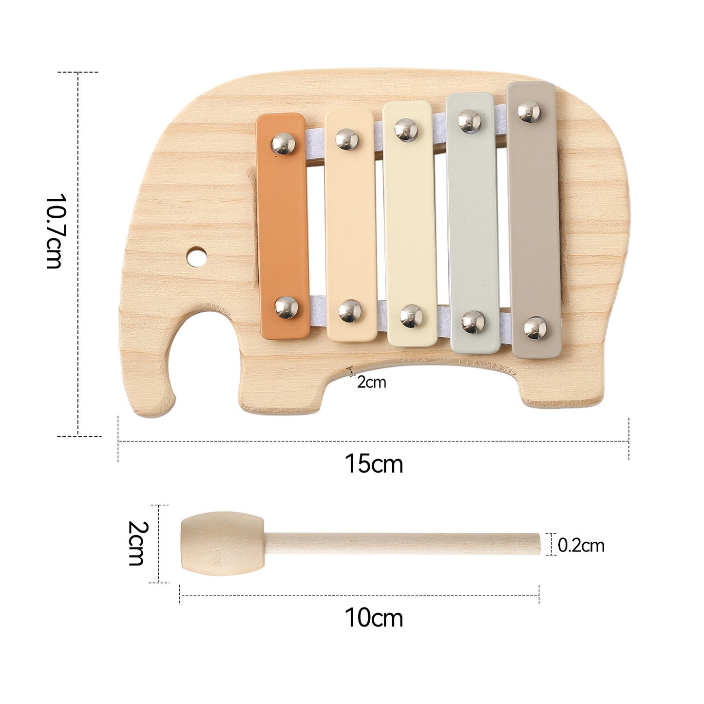 XYLOPHONE TOY (ELEPHANT)
