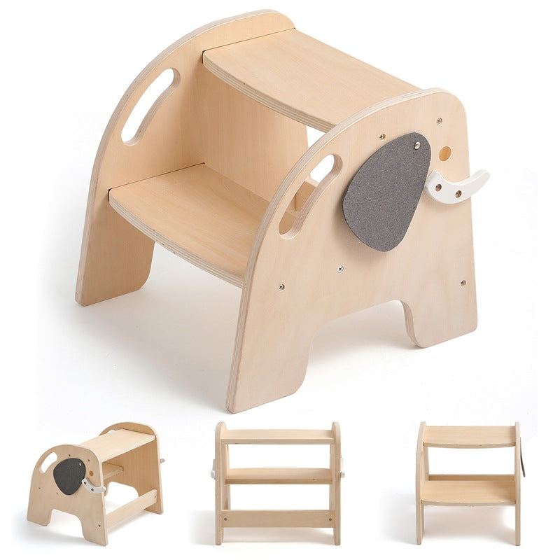 TODDLER STEP STOOL (ELEPHANT)