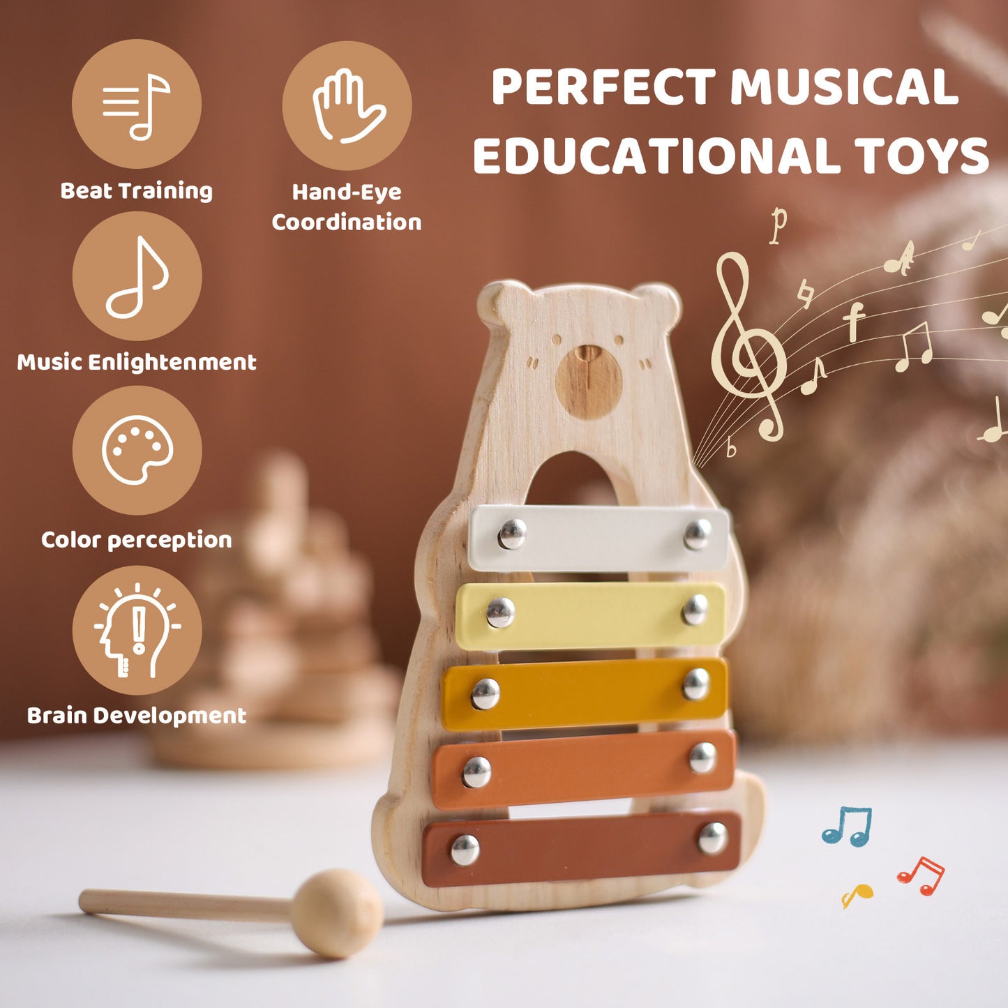 XYLOPHONE TOY (BEAR)