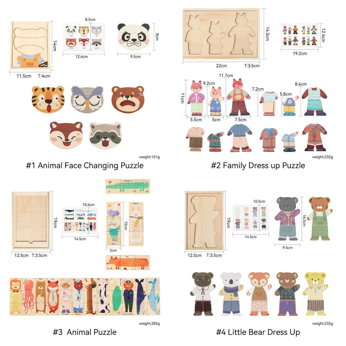WOODEN PUZZLE (DRESS UP)