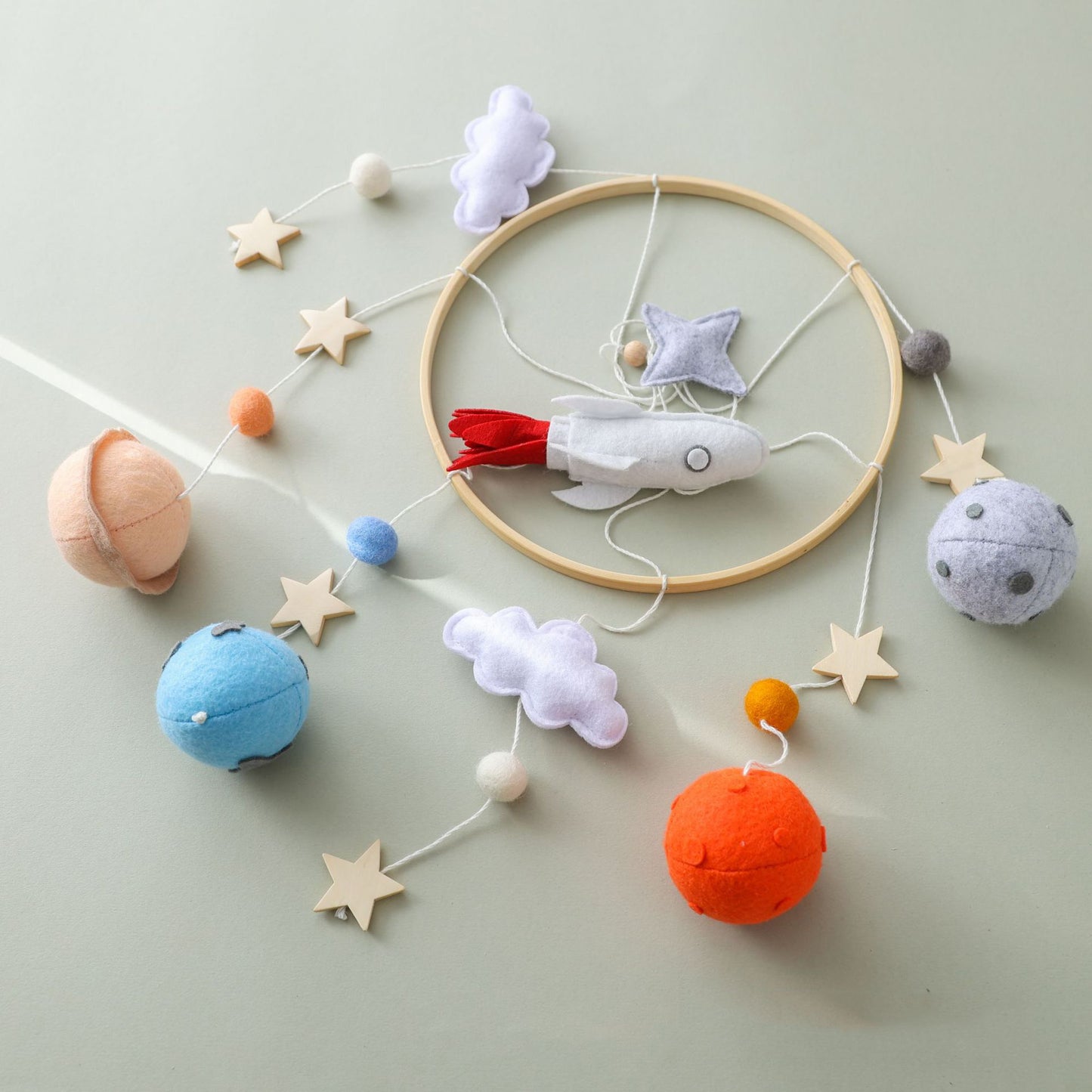 BABY MOBILE (SPACE & ROCKET)