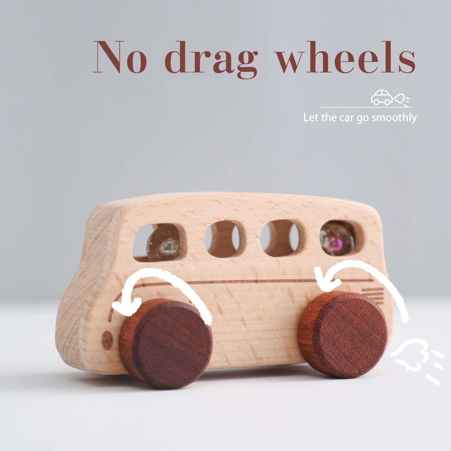 WOODEN TOY (BUS)