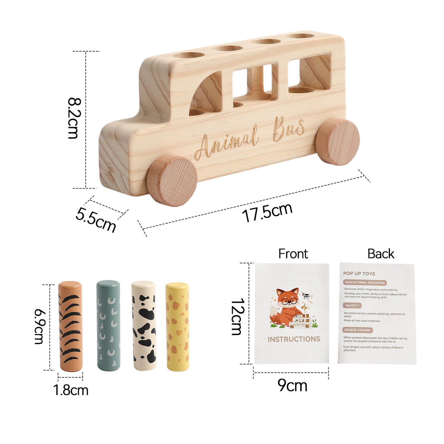 POP UP TOY (BUS)