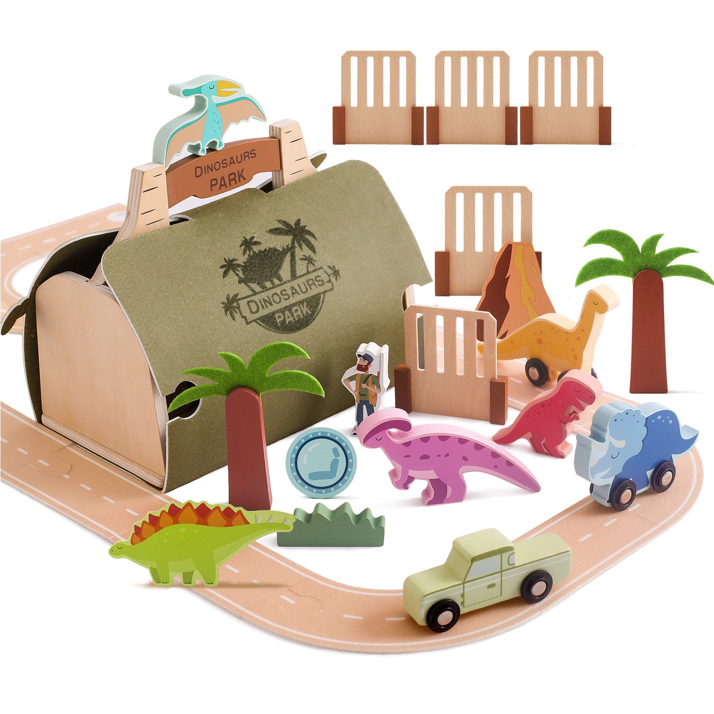 DINOSAUR TRACK TOY