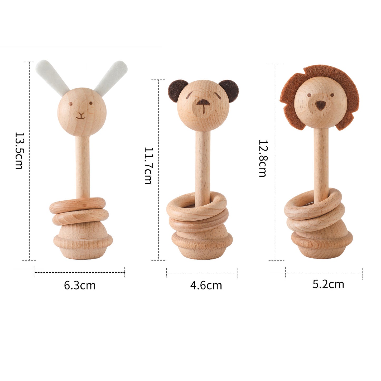 BABY RATTLE TOY (ANIMAL)