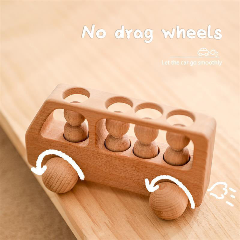 WOODEN TOY (BUS)