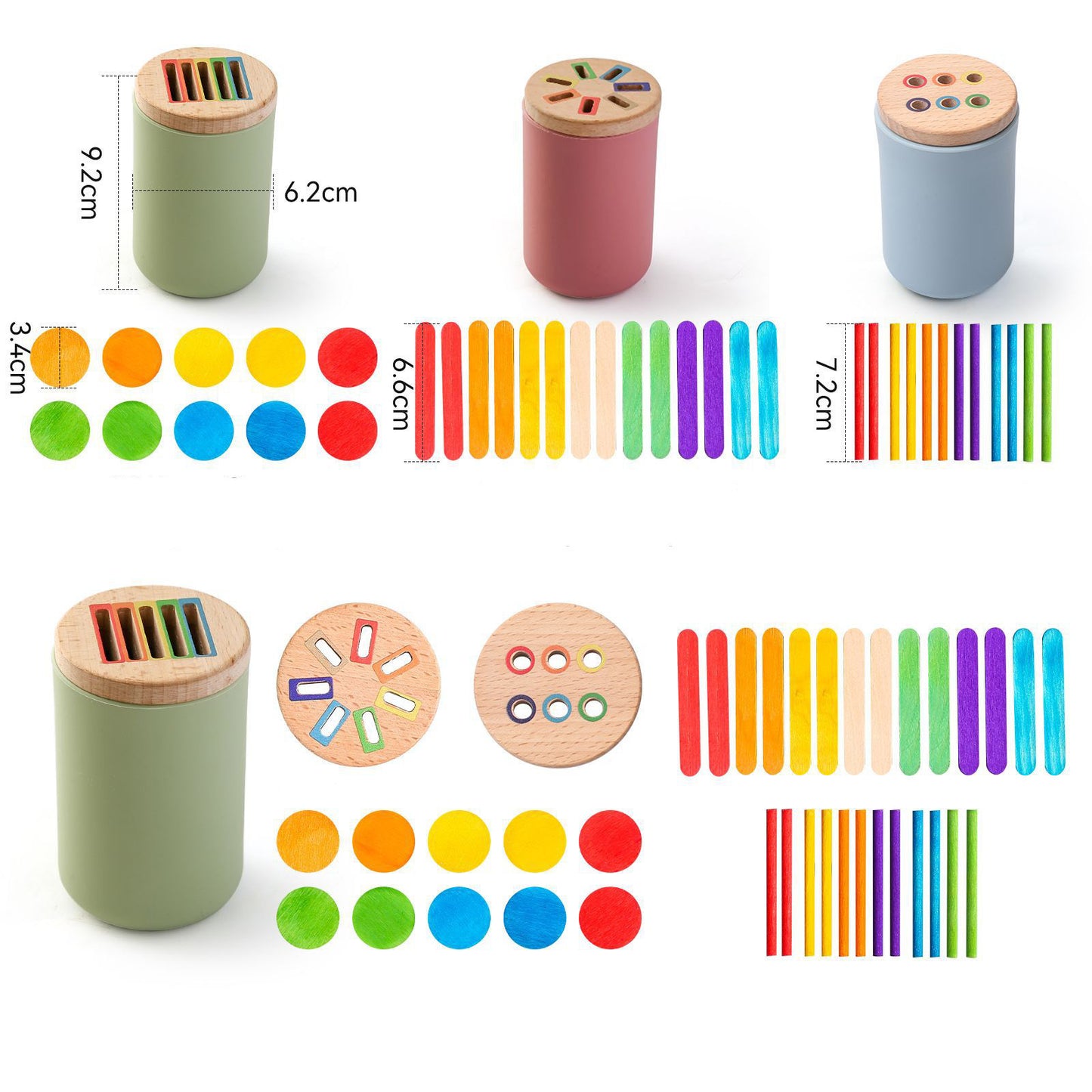 COLOR SHAPE SORTING