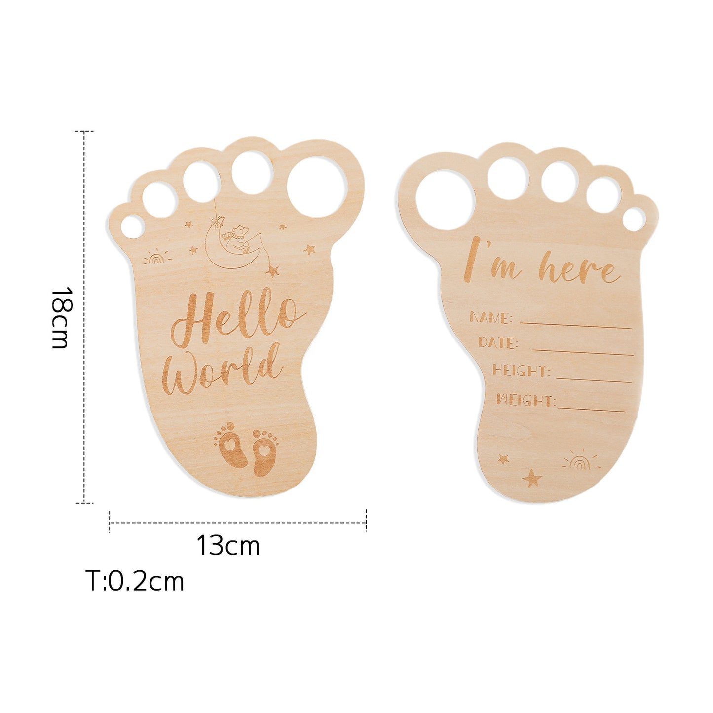 MILESTONE CARDS (FOOT)