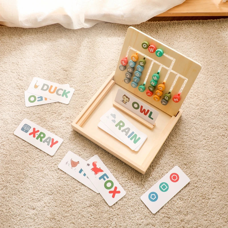 MATCHING BLOCKS (ALPHABET)